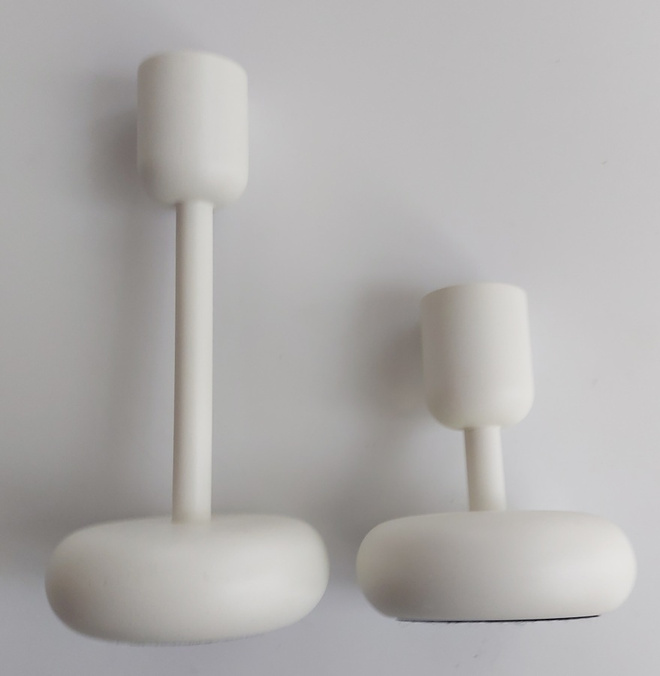 Iittala Nappula valkoinen kynttilänjalkasetti