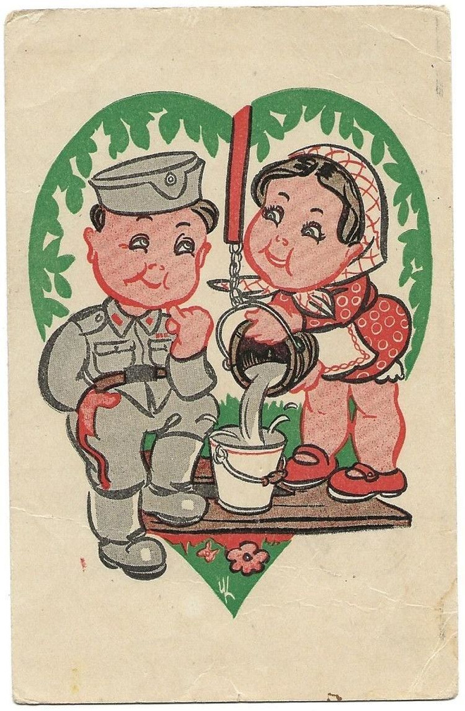 Yrjö Könni Sydänkesä (1943) kenttäpostia