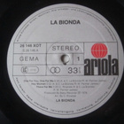 La Bionda: La Bionda LP 1978 Disco - pikkukuva 4