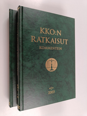 Pekka (toim.) Timonen : KKO:n ratkaisut kommentein 2003 1-2
