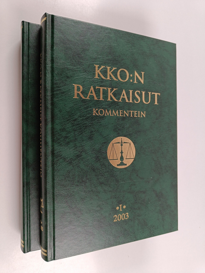 Pekka (toim.) Timonen : KKO:n ratkaisut kommentein 2003 1-2