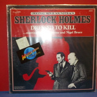 SHERLOCK HOLMES - DRESSED TO KILL OST EX+/VG+ U.S -70 LP - pikkukuva 1