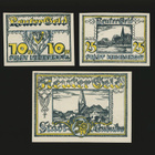 Saksa Notgeld 10, 25, 50 Pfg, Neubukow 1922 - pikkukuva 1
