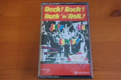 Jerry Lee Lewis:Rock-Rock-Rock'N'Roll C-kasetti.Hyvä!