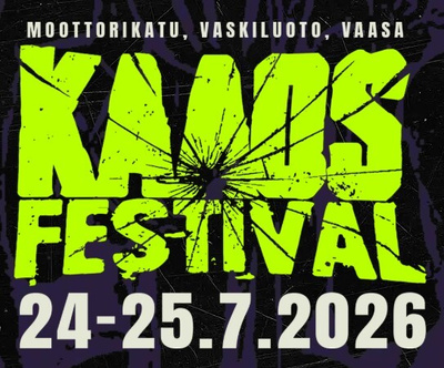 Kahden päivän lippu Kaaos Festival 24.–25.7.2
