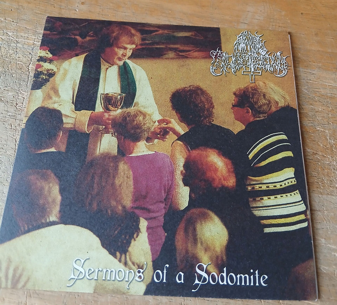Anal blasphemy Sermons Of A Sodomite 7"
