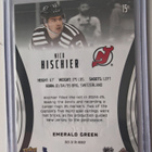 Nico Hischier 2025-26 SPx Finite Emerald Green /199 - pikkukuva 2