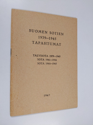 Suomen sotien 1939-1945 tapahtumat