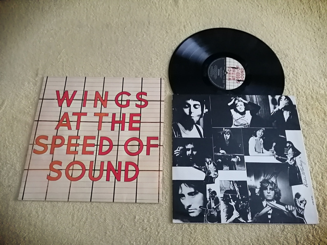 WINGS - At the Speed of Sound LP