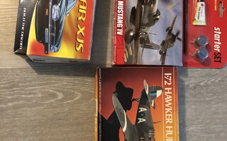 Airfix  ja Heller pienoismallit