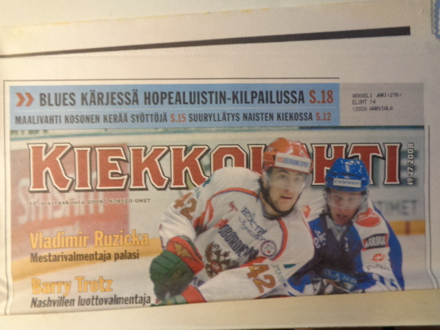 Kiekkolehti Nro 27/2008 (29.1)