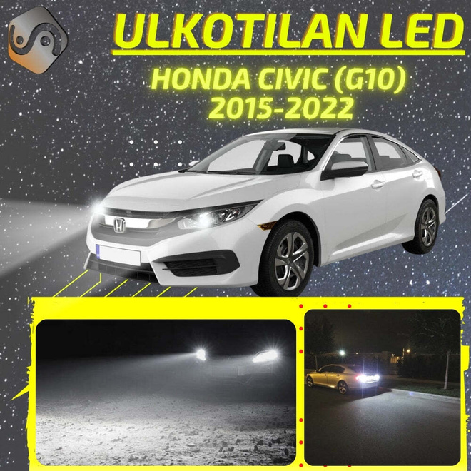CIVIC (G10) 2015-2022 Ulkoiset LED -valot