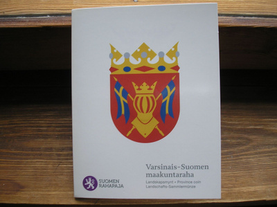 VARSINAIS-SUOMEN maakunta raha 5e PROOF