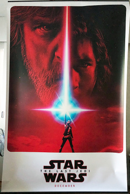 Elokuvajuliste: Star Wars: The Last Jedi (jätti!)