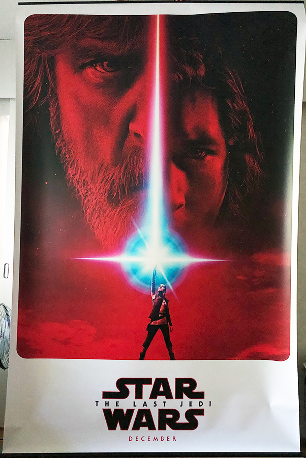 Elokuvajuliste: Star Wars: The Last Jedi (jätti!)