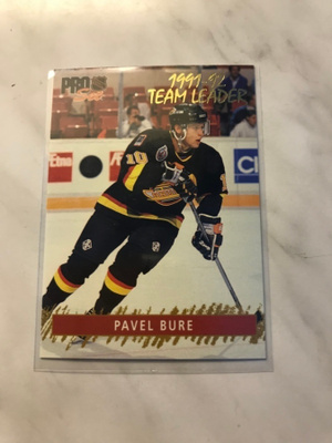 1992-93 ProSet Team Leader Pavel Bure #13of15
