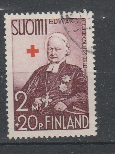 Suomi 1938, PR merkki 2mk+20p,  , leimattu