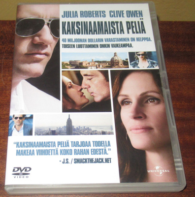 Kaksinaamaista peliä, Julia Roberts, trilleri, jännitys