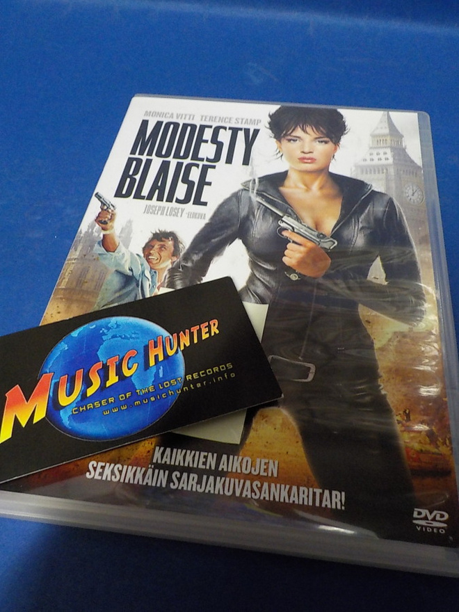 MODESTY BLAISE SUOMI PAINOS DVD (W)