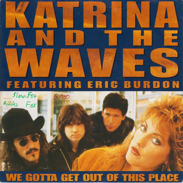KATRINA & THE WAVES + ERIC BURTON  ::   VINYYLI  7"    1990 