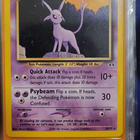 Espeon #20 Neo Discovery RARE NON HOLOGRAPHIC card - pikkukuva 1