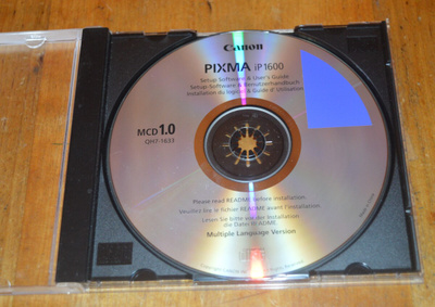 Canon Pixma iP1600 ohjainlevy