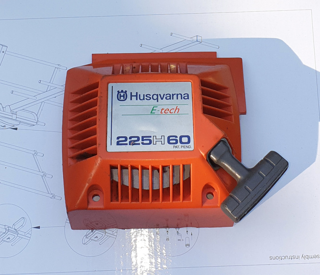 Husqvarna 225 H 60 Käynnistinlaite Vetolaite Pensasleikkuri