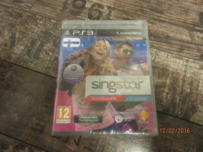 PS3 Singstar SuomiSuosikit NIB *UUSI*