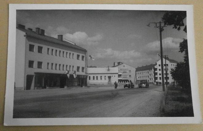 Rovaniemi, keskustaa, Säästöpankki, valokuvapk, ei p.