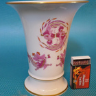 Vaasi Meissen posliinia kaunis 17cm korkea AITO - pikkukuva 1