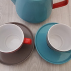 Sagaform POP Teekannu + 2 x Kahvikuppi / Teekuppi asetilla - pikkukuva 4