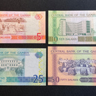 Central Bank of Gambia, Brittish Africa SET 4 banknotes - pikkukuva 2