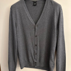 Hugo Boss harmaa miesten villaneule (XL) - pikkukuva 1