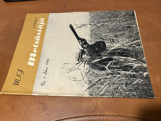 SUOMEN METSÄSTÄJÄ LEHTI 3/1964 HYVÄ