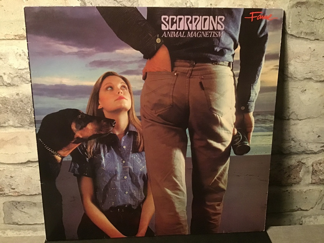 THE SCORPIONS: Animal Magnetism Lp levy