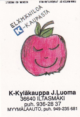 Iltasmäki, K- Kyläkauppa J. Luoma  5/10