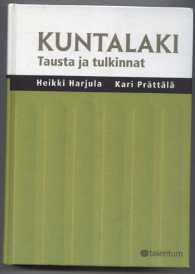 Heikki Harjula - Kari Prättälä: Kuntalaki