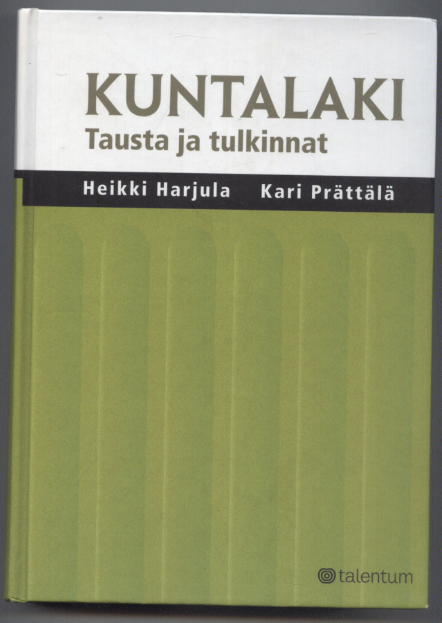Heikki Harjula - Kari Prättälä: Kuntalaki
