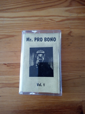 Mr. PRO BONO (Justin Champlin aka Nobunny) Vol.1 Cassette
