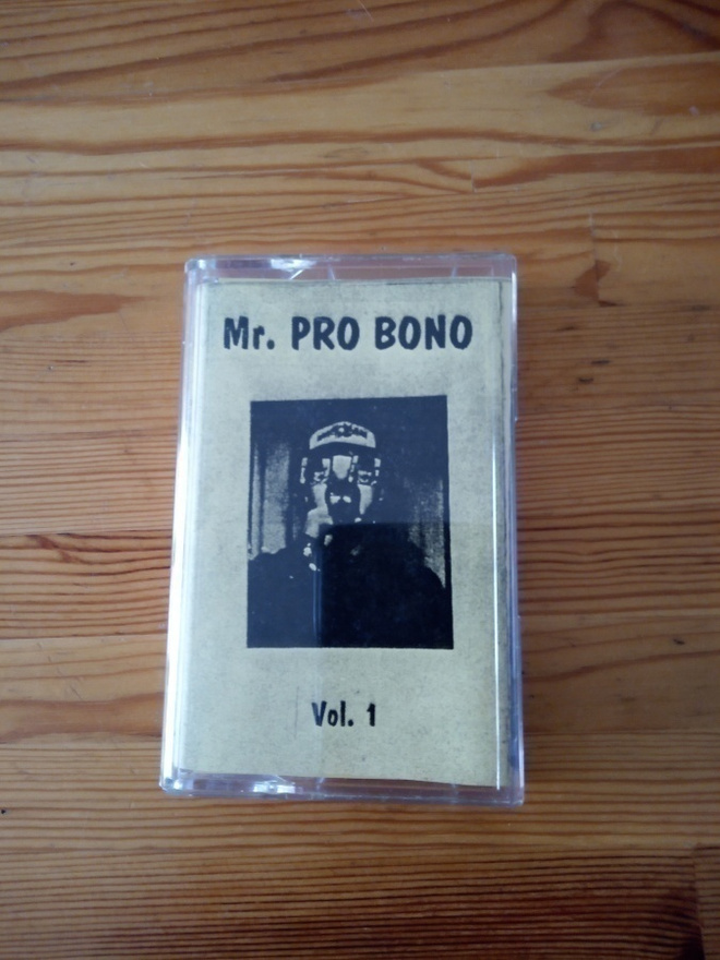 Mr. PRO BONO (Justin Champlin aka Nobunny) Vol.1 Cassette