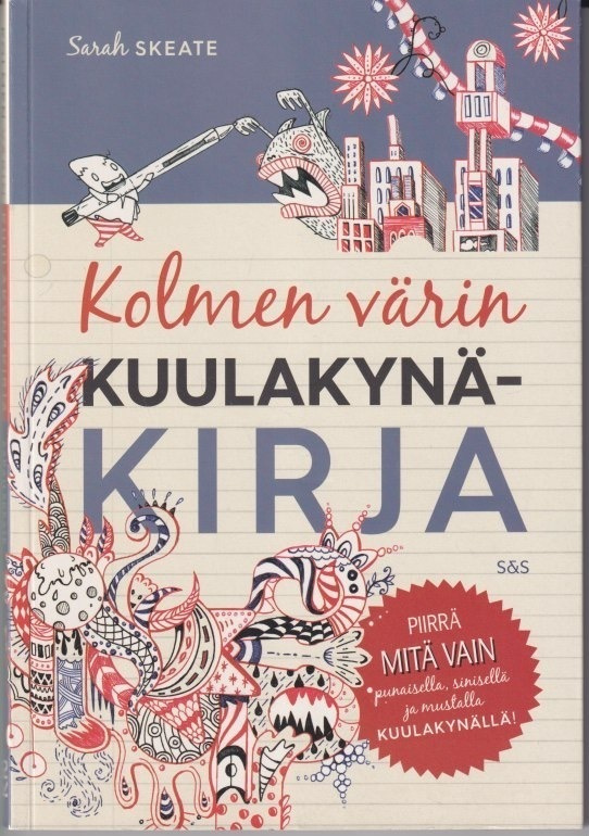 Sarah Skeate: Kolmen värin kuulakynäkirja