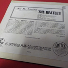 THE BEATLES - ALL MY LOVING VG+/EX 7'' SINGLE - pikkukuva 2