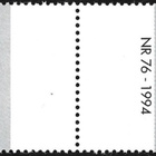 Åland 1994 Kivikausi 2,40 mk välilöpari numero ** LaPe 088 - pikkukuva 2