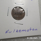1 penni 1909 kulkematon tasaisesti hieman patinoitunut - pikkukuva 5