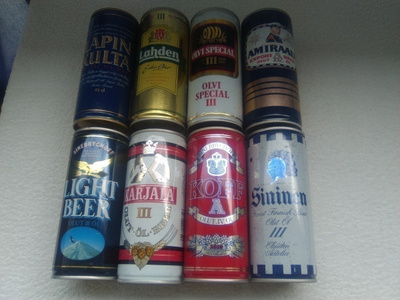 OLUTTÖLKIT 8 KPL. VINTAGE VANHAT