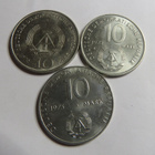 Saksa/DDR 10 mark 3 kpl - pikkukuva 2