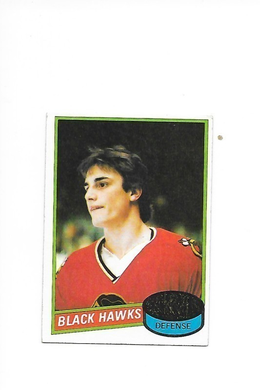 1980-81 Topps #98 Keith Brown Chicago Blackhawks RC