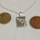 Design Lasse Dahlstedt hopea Suojelusenkeli-riipus ketjulla - pikkukuva 5