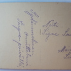 Vanha saksalainen postikortti v 1926, tyylikäs neito - pikkukuva 3