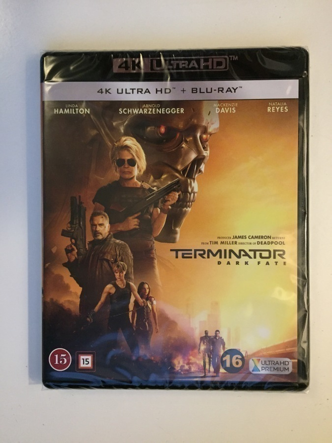 Terminator: Dark Fate (4K Ultra HD + Blu-ray) 2019 (UUSI)